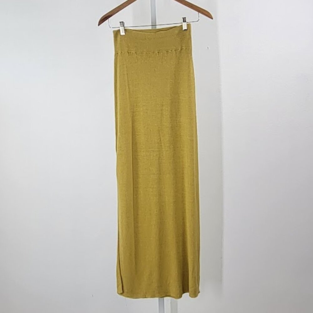 FREE PEOPLE golden hour maxi skirt Sz S NEW